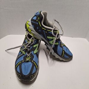 New Balance Blue and Green Sneakers